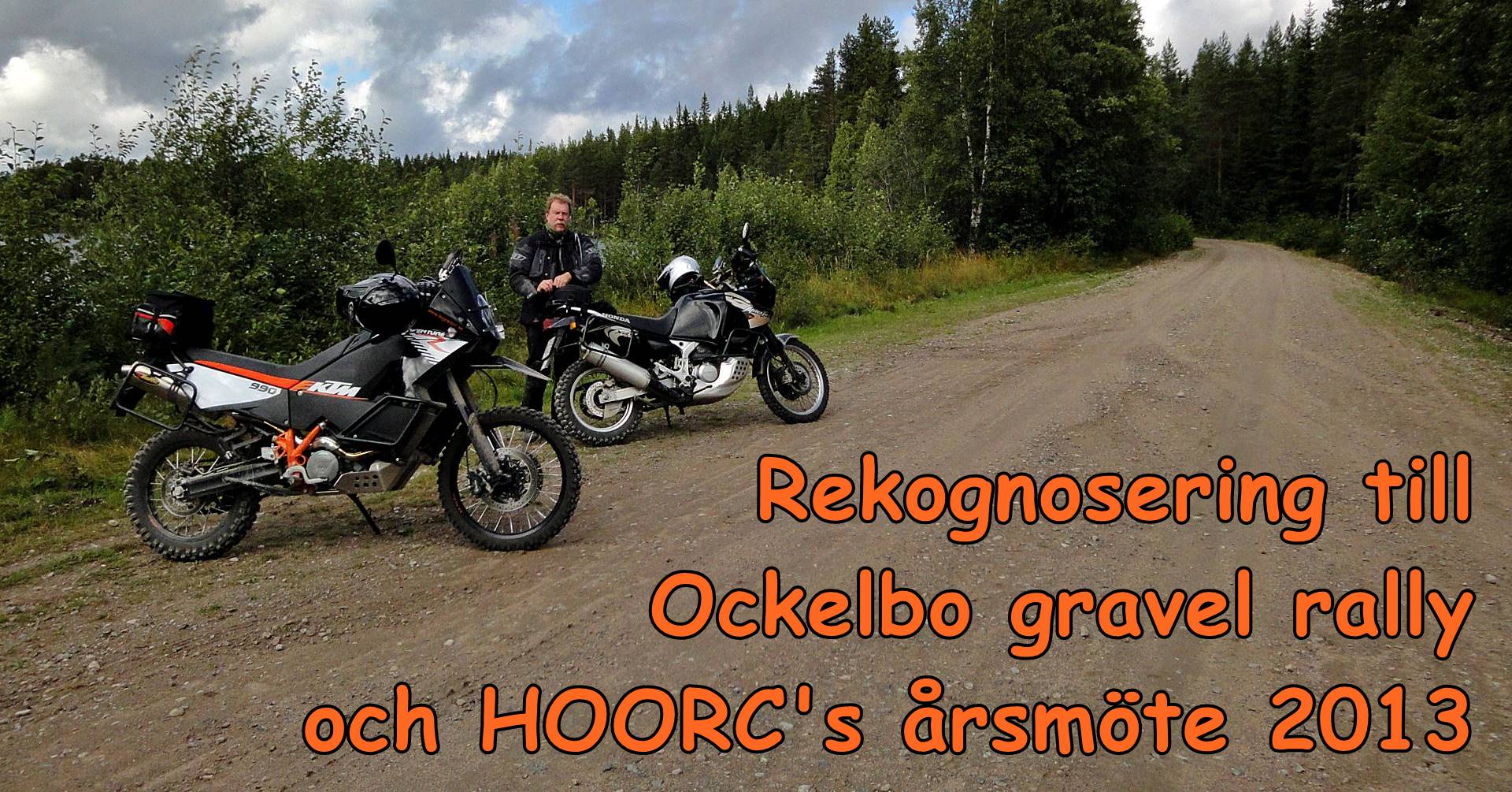 Läs mer om artikeln Rekognosering inför Ockelbo gravel rally & HOORC’s årsmöte.