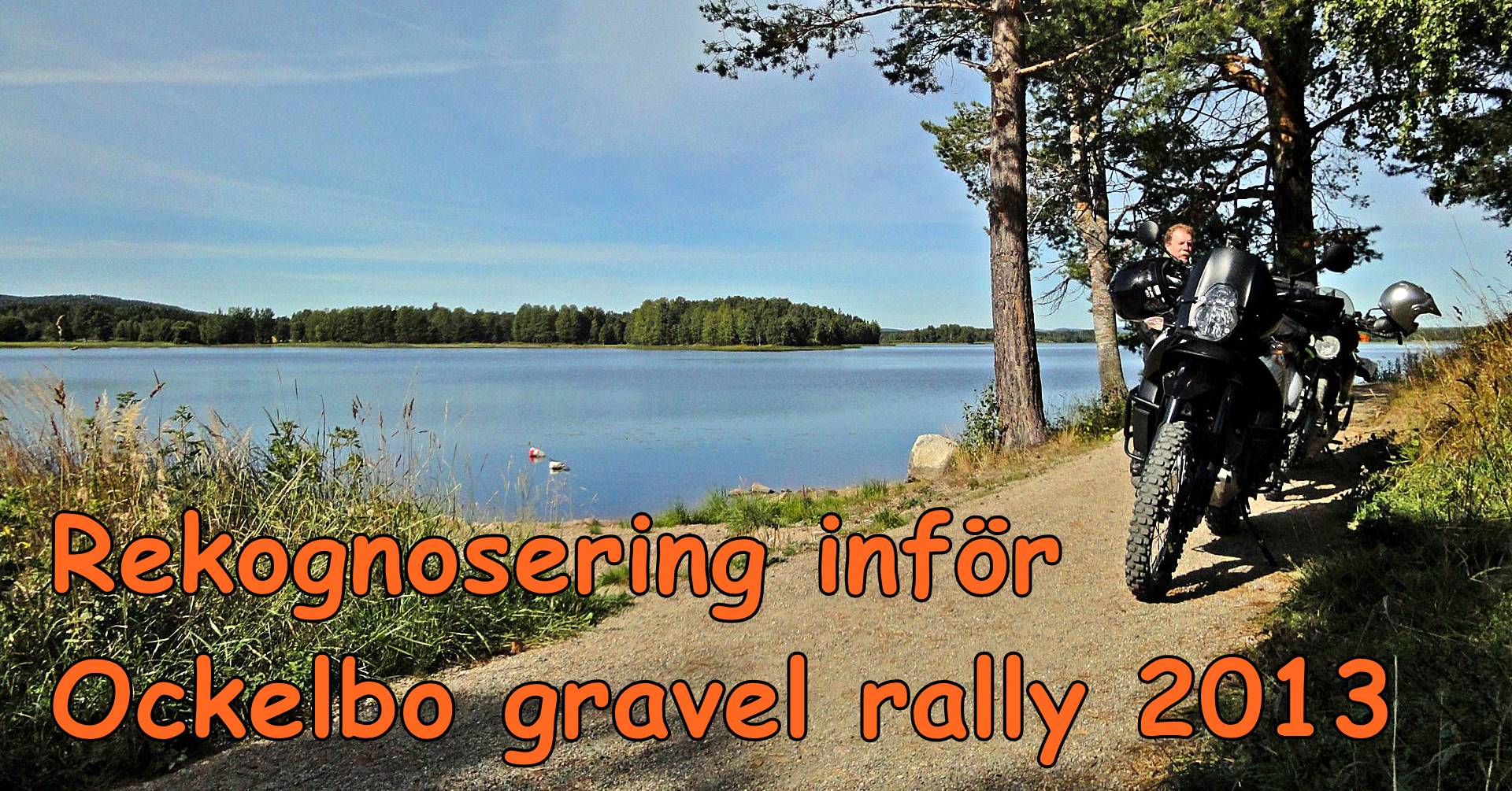 Läs mer om artikeln Rekning inför det sjunde Ockelbo gravel rallyt.