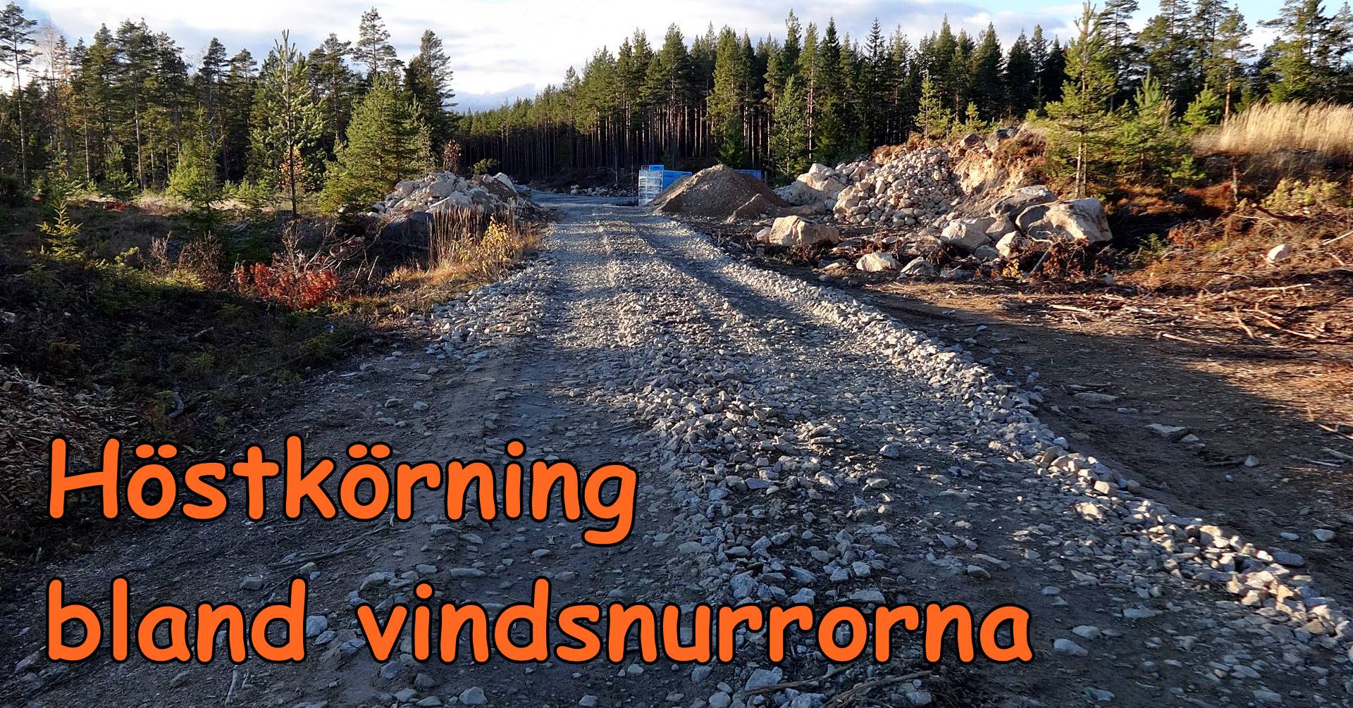 Läs mer om artikeln Höstkörning bland vindsnurrorna.