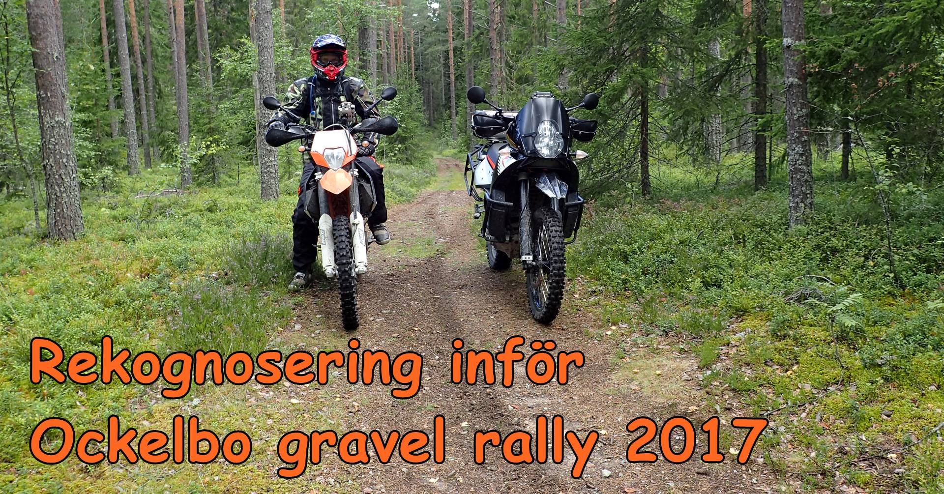 Läs mer om artikeln Rekognosering inför Ockelbo gravel rally 2017.