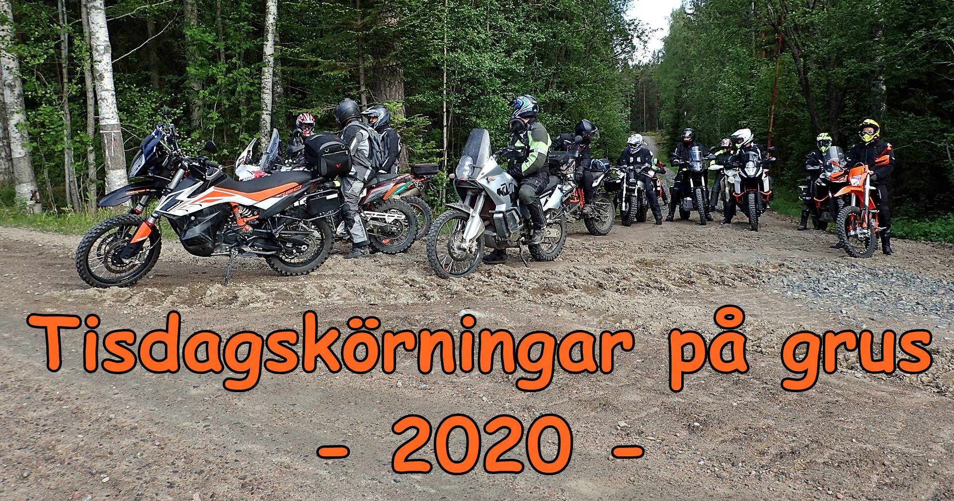 Läs mer om artikeln Tisdagskörningar på grus 2020 – en samlingssida