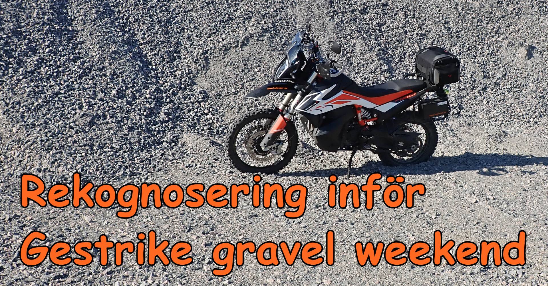 Läs mer om artikeln Rekognosering inför Gestrike gravel weekend.