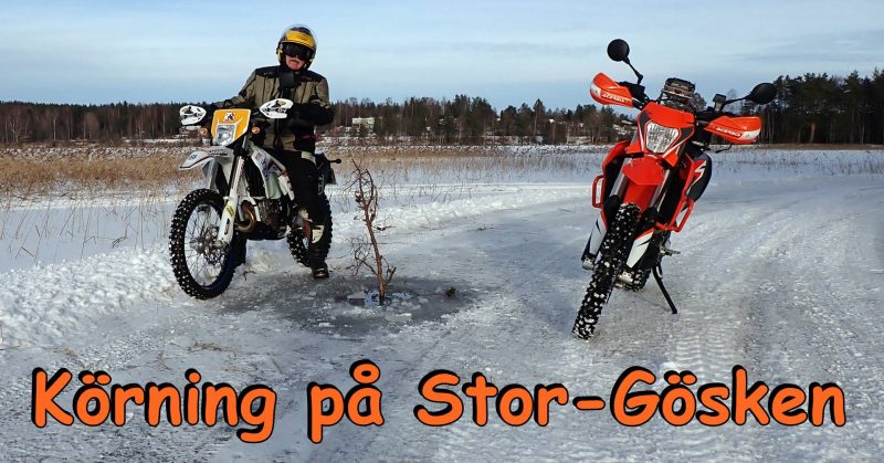 Körning på Stor-Gösken