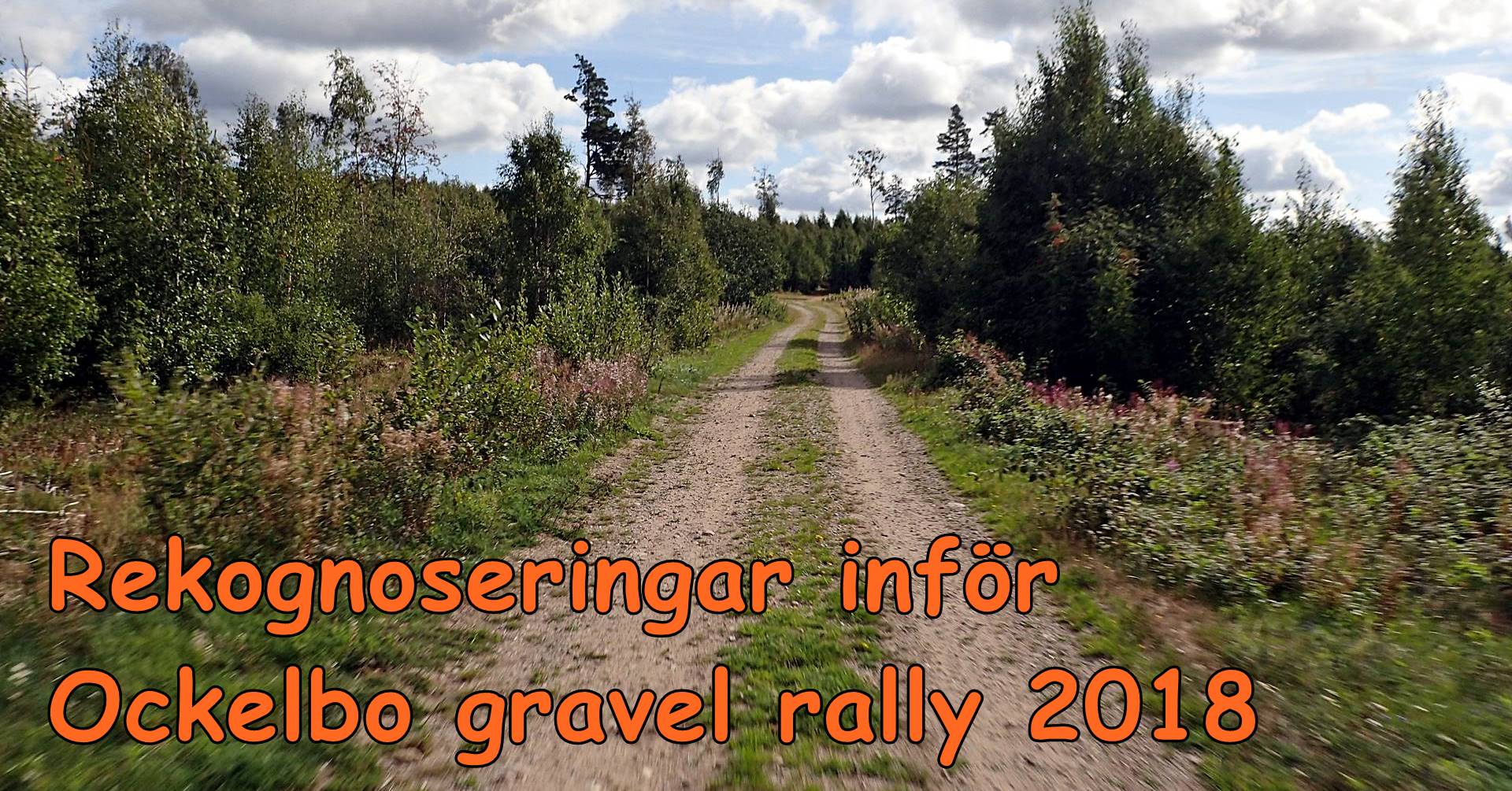 Läs mer om artikeln Rekognoseringar inför Ockelbo gravel rally 2018.